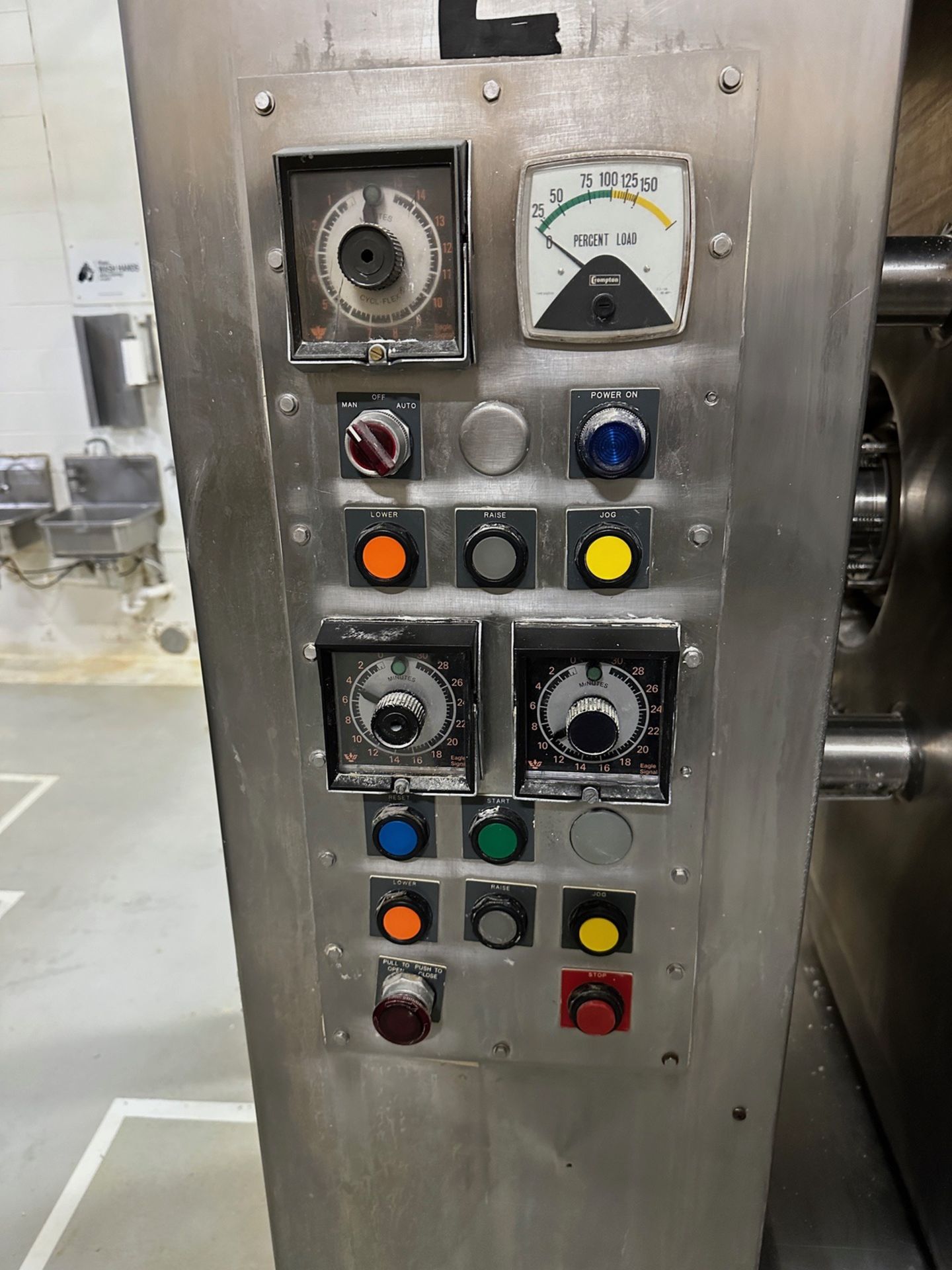 Peerless Stainless Steel Dough Mixer with Allen-Bradley PowerFlex 70 VFD | Rig Fee $1800 - Image 4 of 8