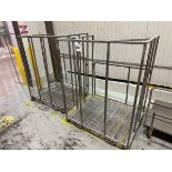 Lot of (2) Stainless Steel Carts