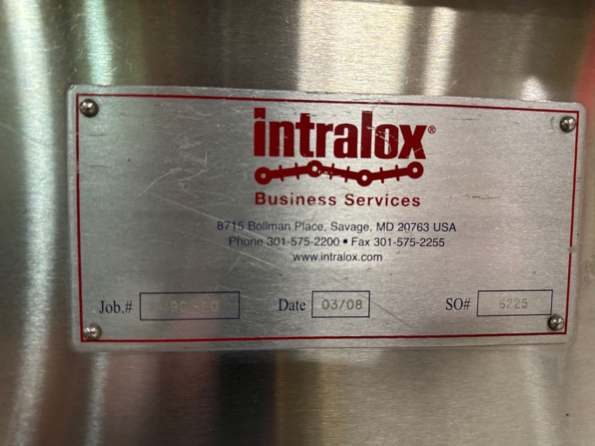 Intralox Multi-Directional Roller Conveyor over Stainless Steel Frame (Approx. 40" | Rig Fee $300 - Image 2 of 3