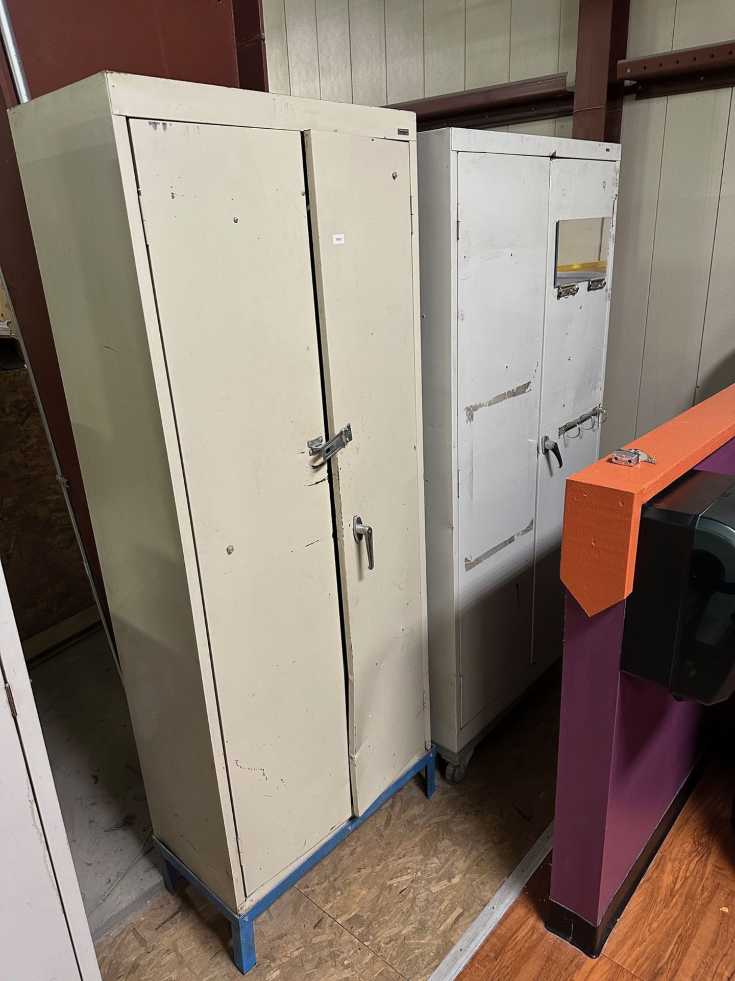 Lot of (4) Storage Cabinets with Contents - (2) 30" x 15" x 78" - (2) 3' x 18" x 78" - Image 2 of 6