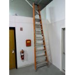 Louisville 12' Fiberglass Step Ladder with 300 LB Capacity