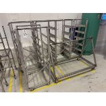 Lot of Stainless Steel Racks