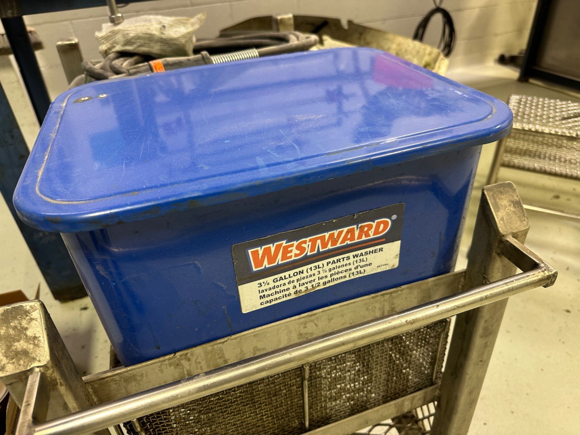 Westward 3.5 Gallon Parts Washer