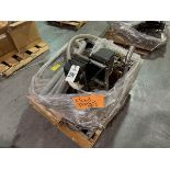 Lot of Pallet of Misc. Items - (2) Baldor Reliance 1 HP Motors with Centrifugal Pumps and VFD's