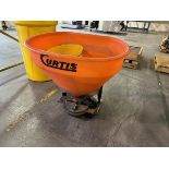 Curtis Hitch Attachment Salt Spreader with 240 LB Capacity | Rig Fee $35