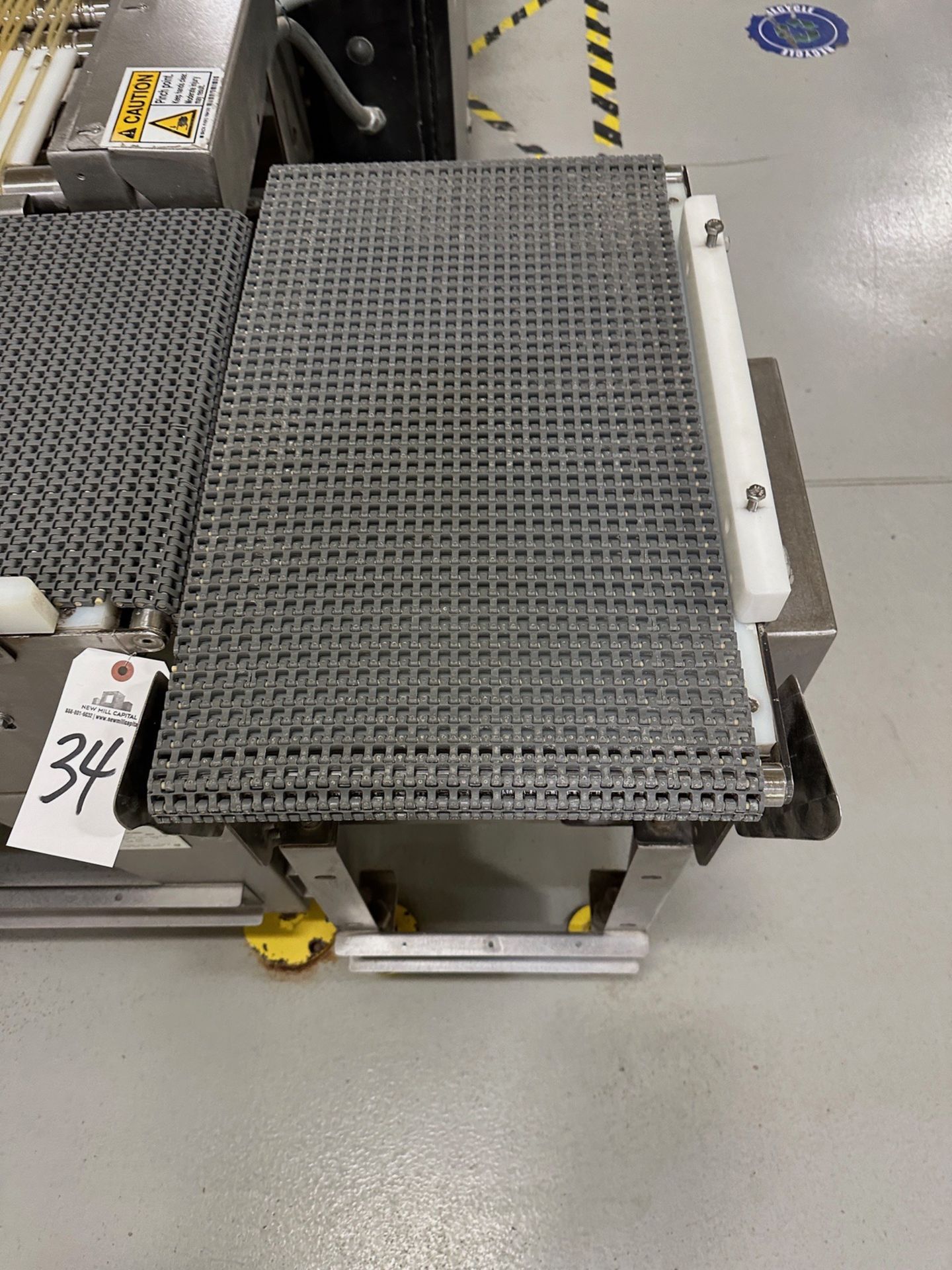 Lot of (3) Arr-Tech Intralox Belt over Stainless Steel Frame Conveyors (Approx. 16" | Rig Fee $200 - Image 2 of 7
