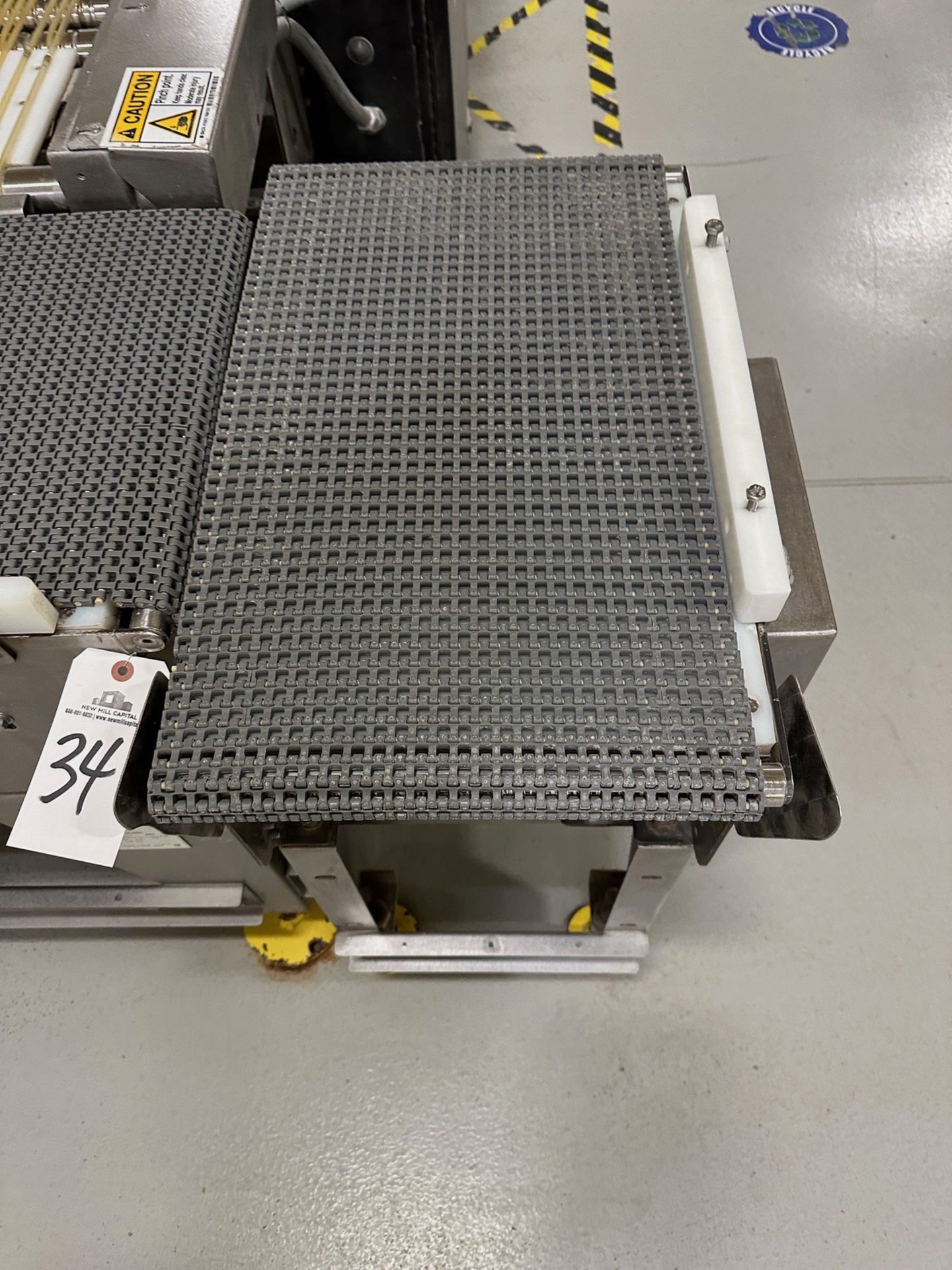 Lot of (3) Arr-Tech Intralox Belt over Stainless Steel Frame Conveyors (Approx. 16" x 66", 14" x - Image 2 of 7