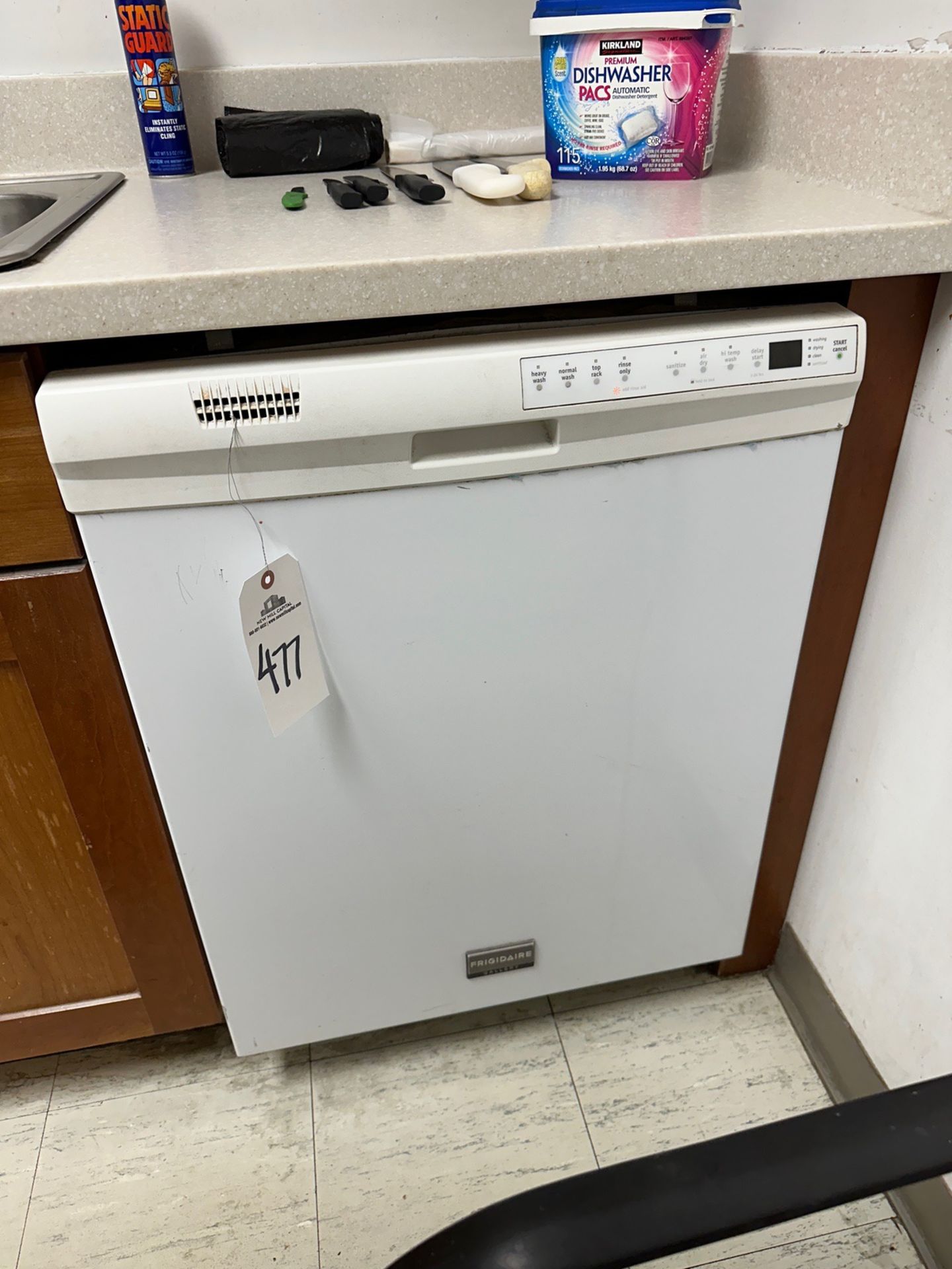 Frigidaire Dishwasher | Rig Fee $125