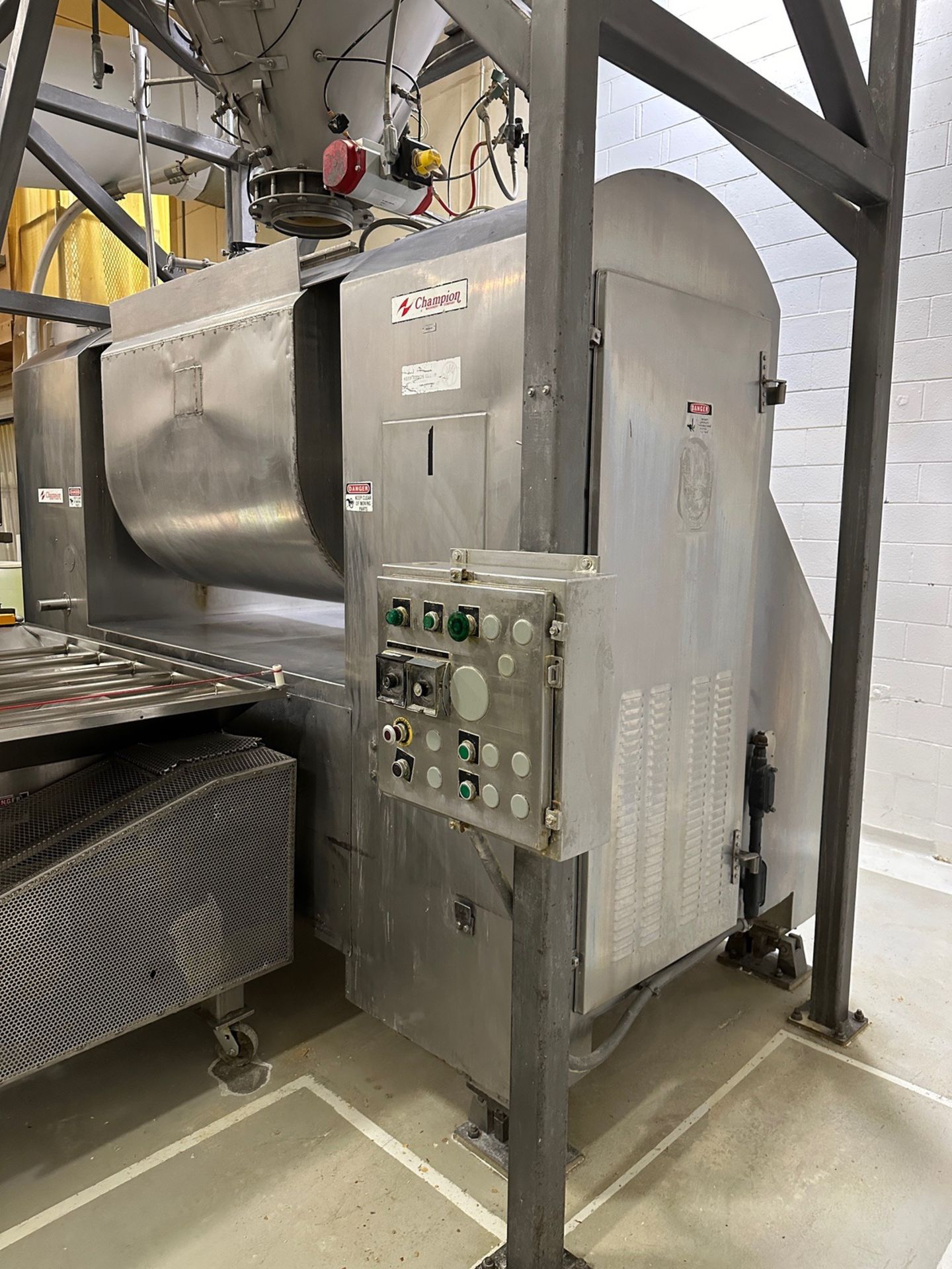 Champion Model 77-92 Stainless Steel Mixer with Allen-Bradley PowerFlex 70 VFD | Rig Fee $3000 - Image 2 of 7