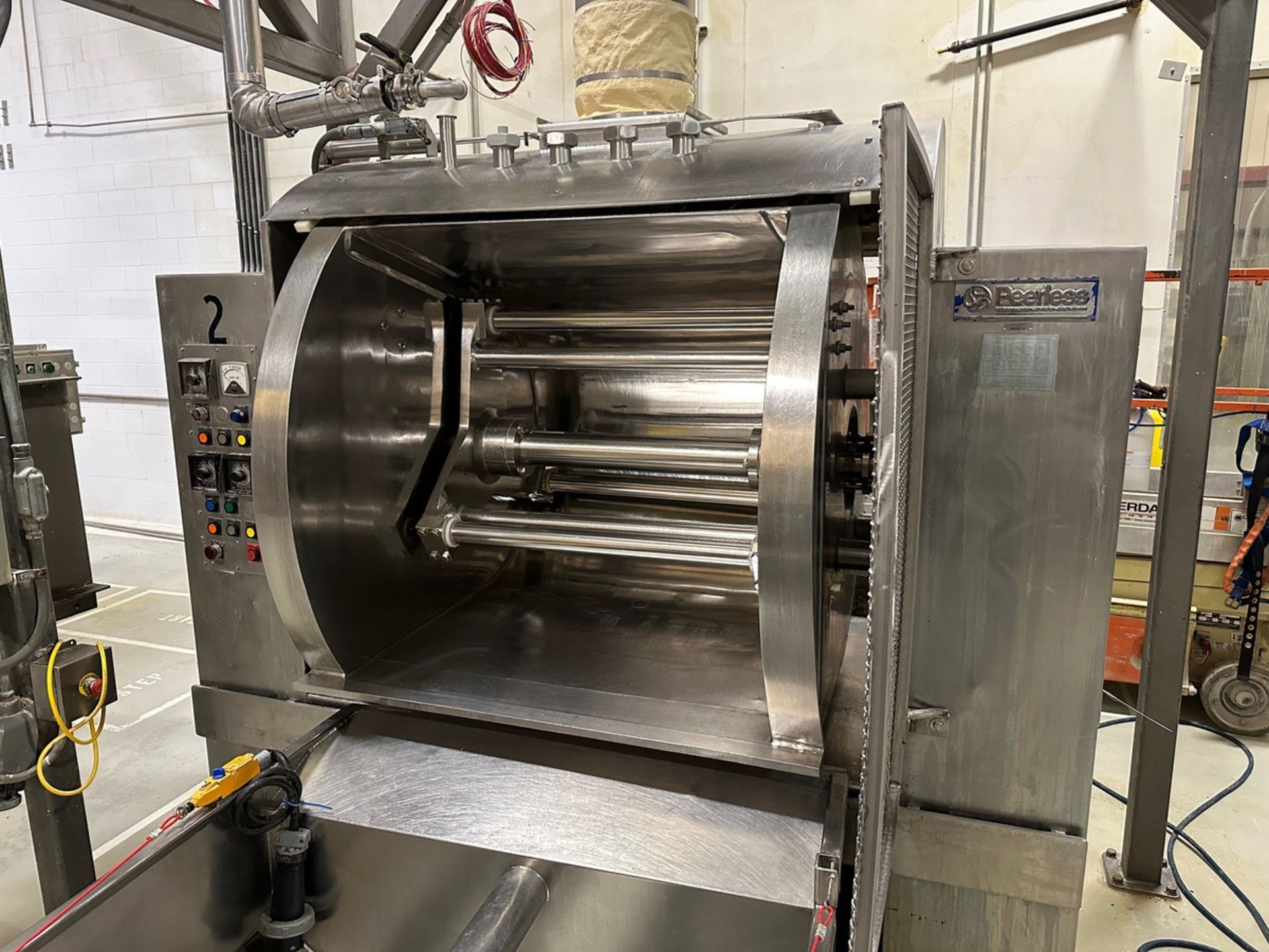 Peerless Stainless Steel Dough Mixer with Allen-Bradley PowerFlex 70 VFD | Rig Fee $1800