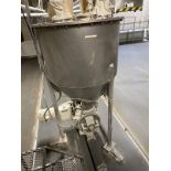 Shick Stainless Steel Hopper on Load Cells with Mettler Toledo DRO and Auger Drive