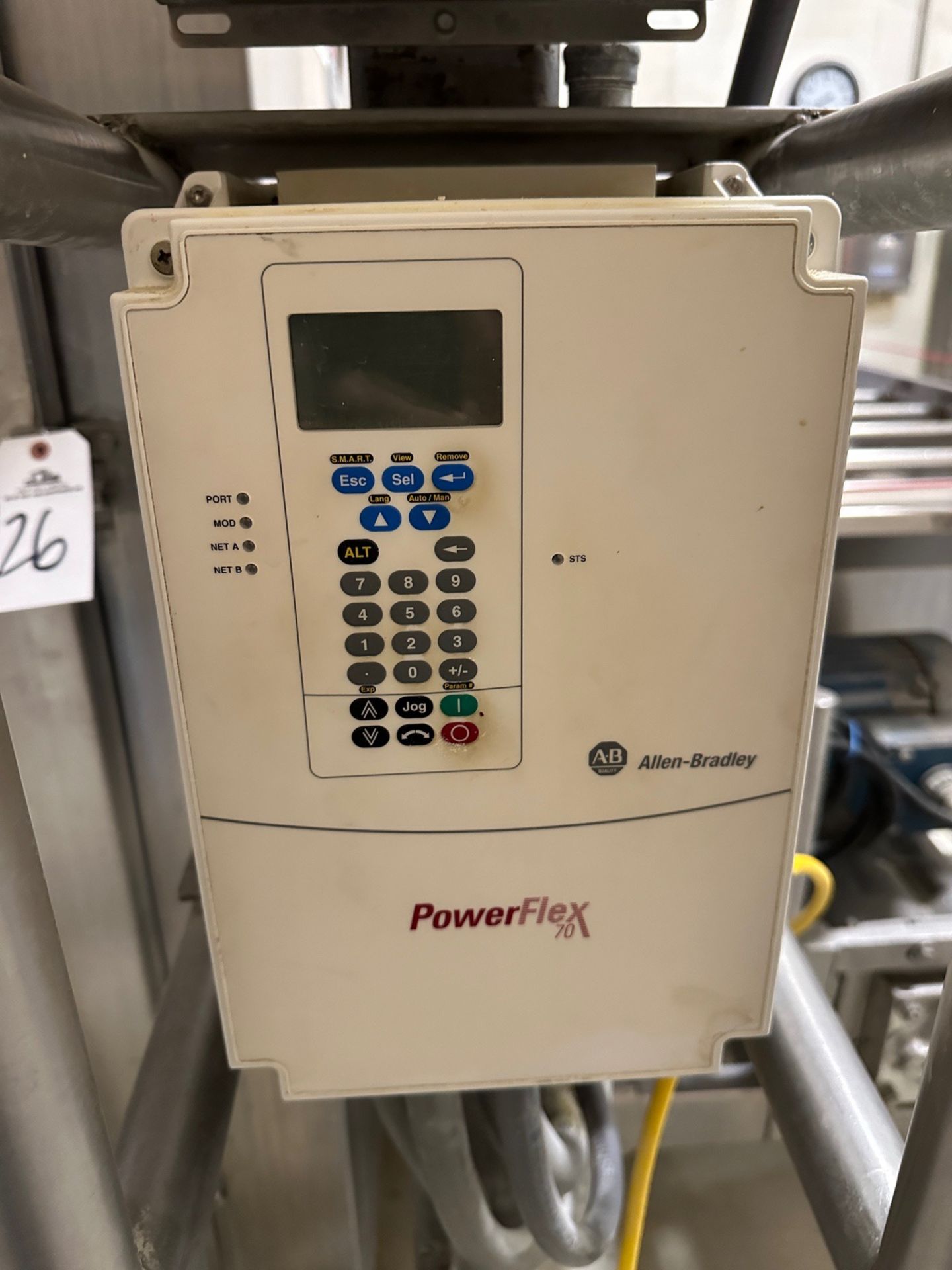 Champion Model 77-92 Stainless Steel Mixer with Allen-Bradley PowerFlex 70 VFD | Rig Fee $3000 - Image 6 of 7