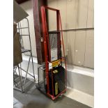 Wesco Model PESPL-80-2424 Electric Powered Stacker with 1000 LB Capacity | Rig Fee $25