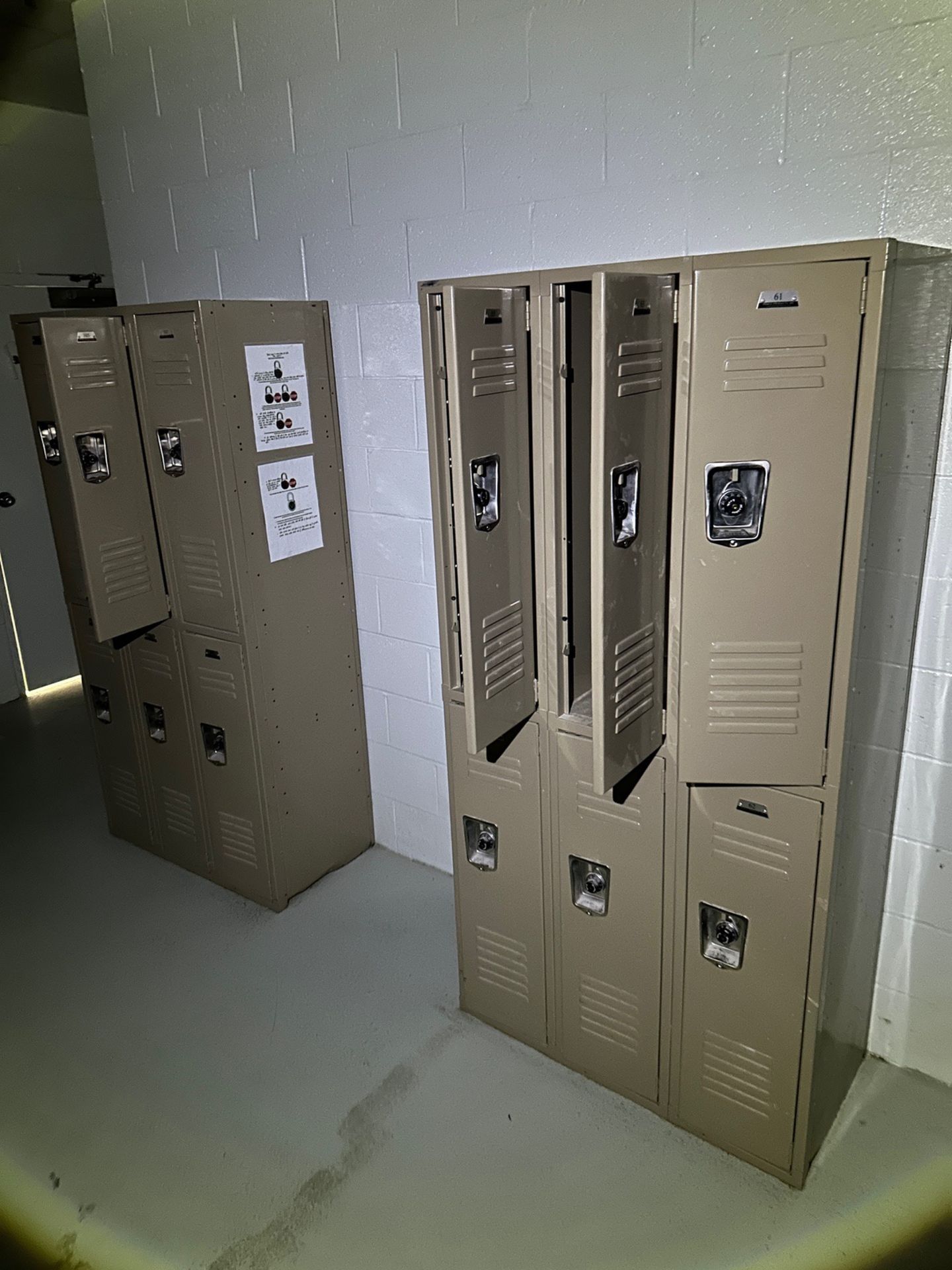 Lot of Employee Lockers | Rig Fee $50 - Image 5 of 5