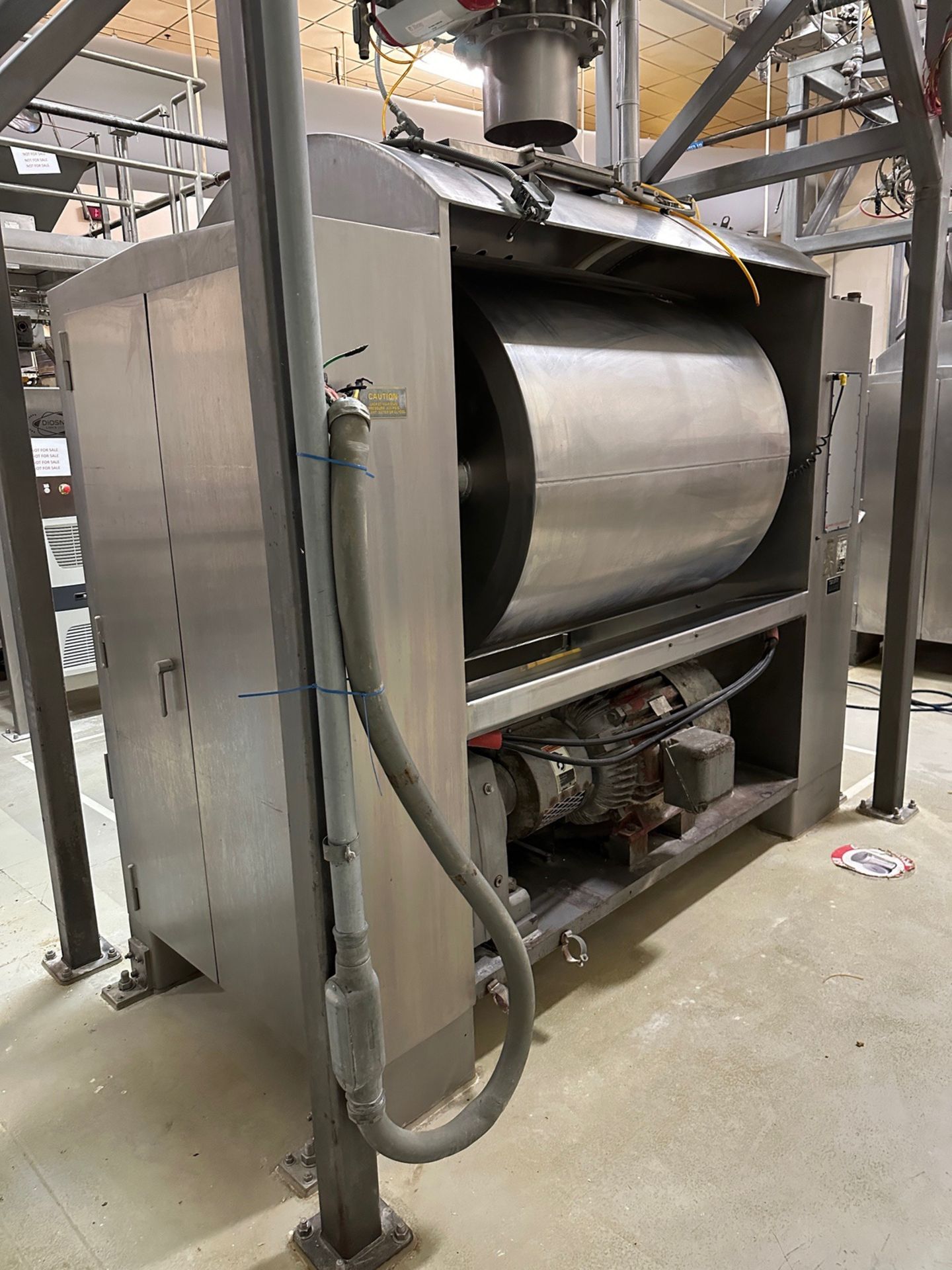 Peerless Model HS 13 Stainless Steel Dough Mixer with Allen-Bradley PowerFlex 70 VF | Rig Fee $1800 - Image 6 of 9