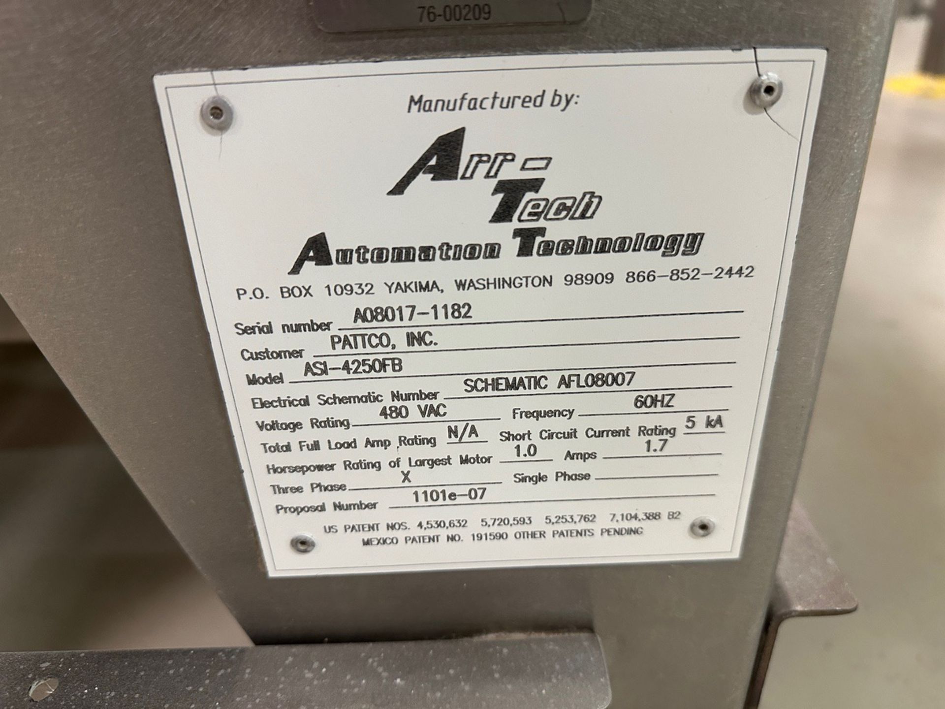 Lot of (2) Arr-Tech Intralox Belt over Stainless Steel Conveyors (Approx. 16" x 4' | Rig Fee $150 - Image 4 of 5