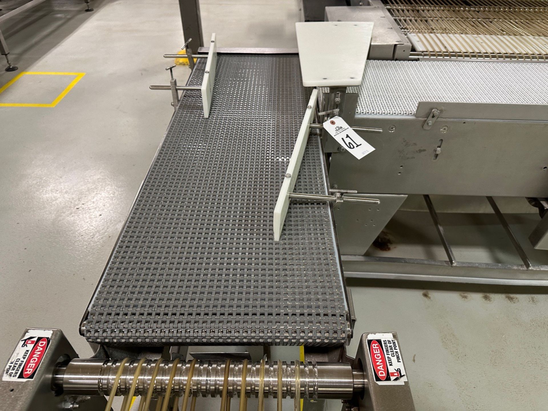 Lot of (2) Arr-Tech Intralox Belt over Stainless Steel Conveyors (Approx. 16" x 4' | Rig Fee $150 - Image 3 of 5