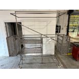 Stainless Steel Organizational Stand with Bins | Rig Fee $50