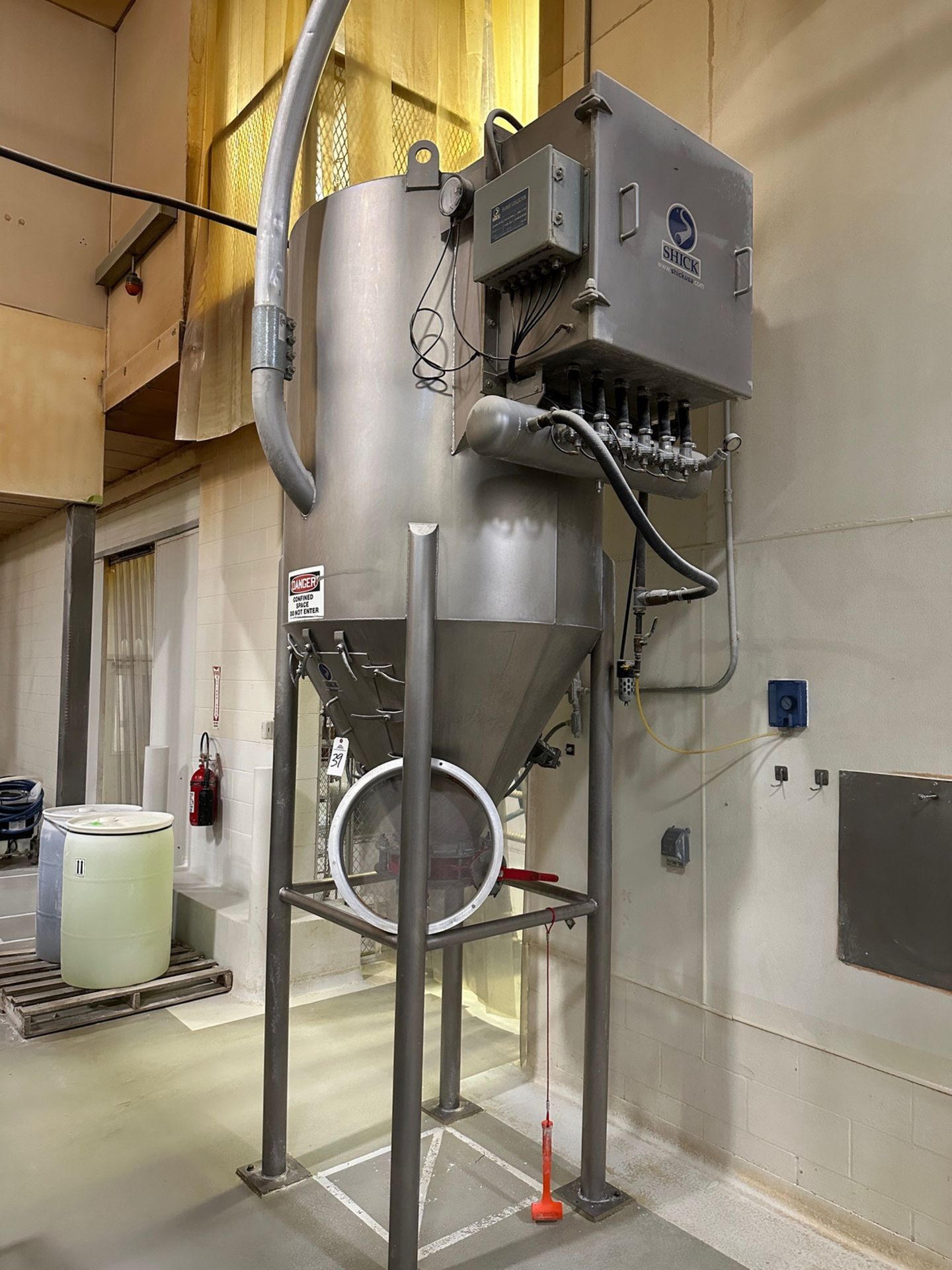 Shick FI-Dust Stainless Steel Dust Collector | Rig Fee $500