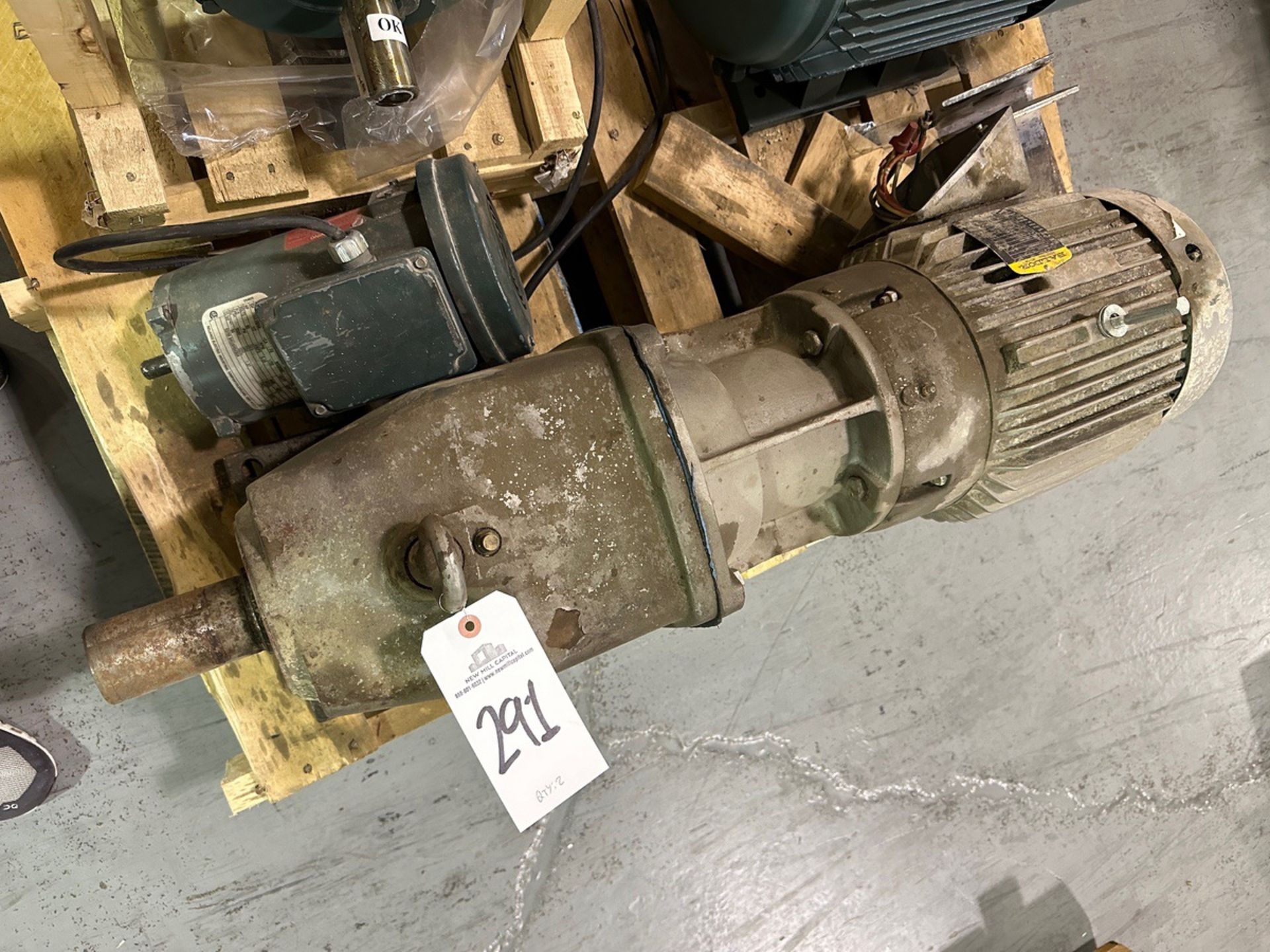 Lot of (2) Motor Drives - (1) 15 HP | Rig Fee $50