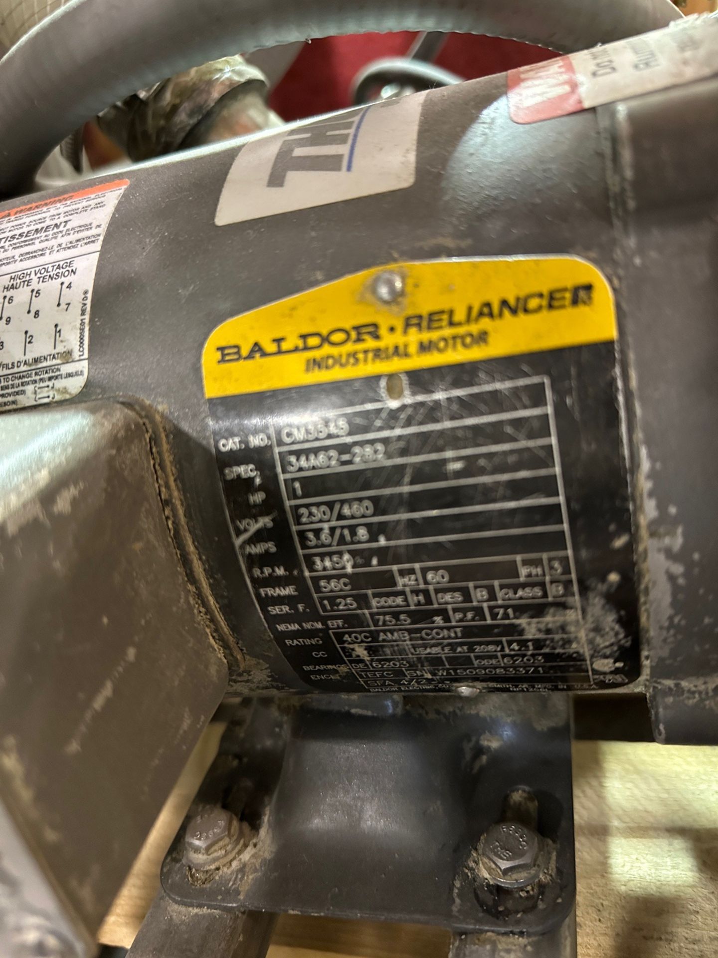 Lot of Pallet of Misc. Items - (2) Baldor Reliance 1 HP Motors with Centrifugal Pum | Rig Fee $35 - Image 3 of 12