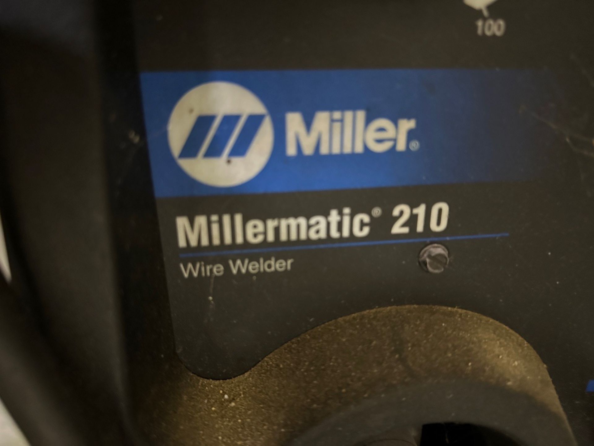 Lot of Millermatic 210 Wire Welder with Welding Cart, Hoses and Screen | Rig Fee $50 - Image 2 of 4