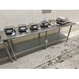 Stainless Steel Table (Approx. 30" x 8') | Rig Fee $50