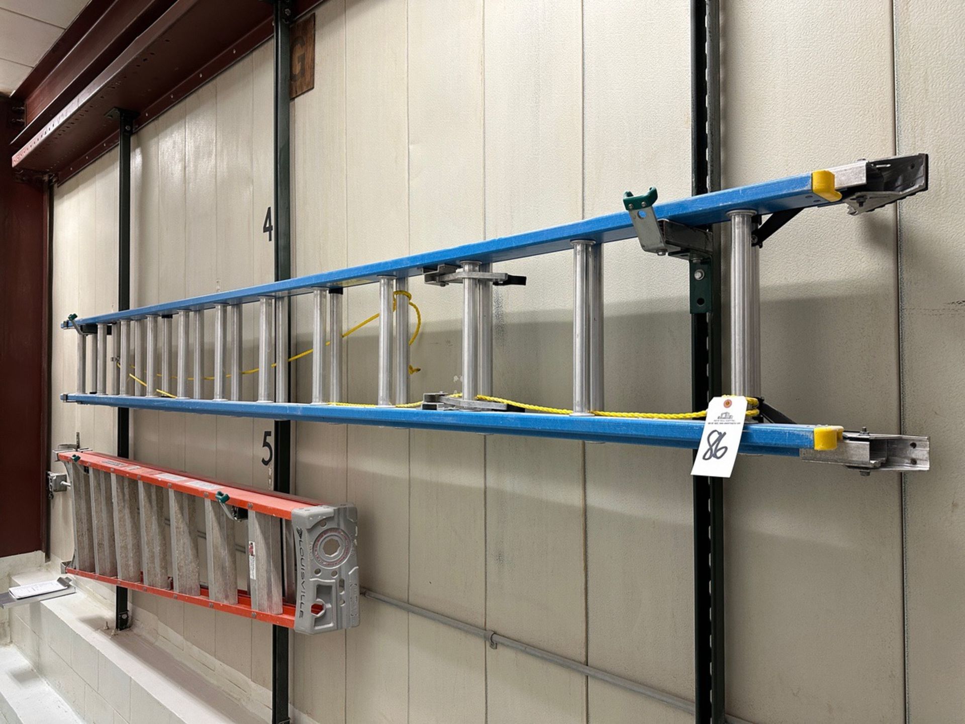 Werner 24' Fiberglass Extension Ladder with 250 LB Capacity | Rig Fee $20