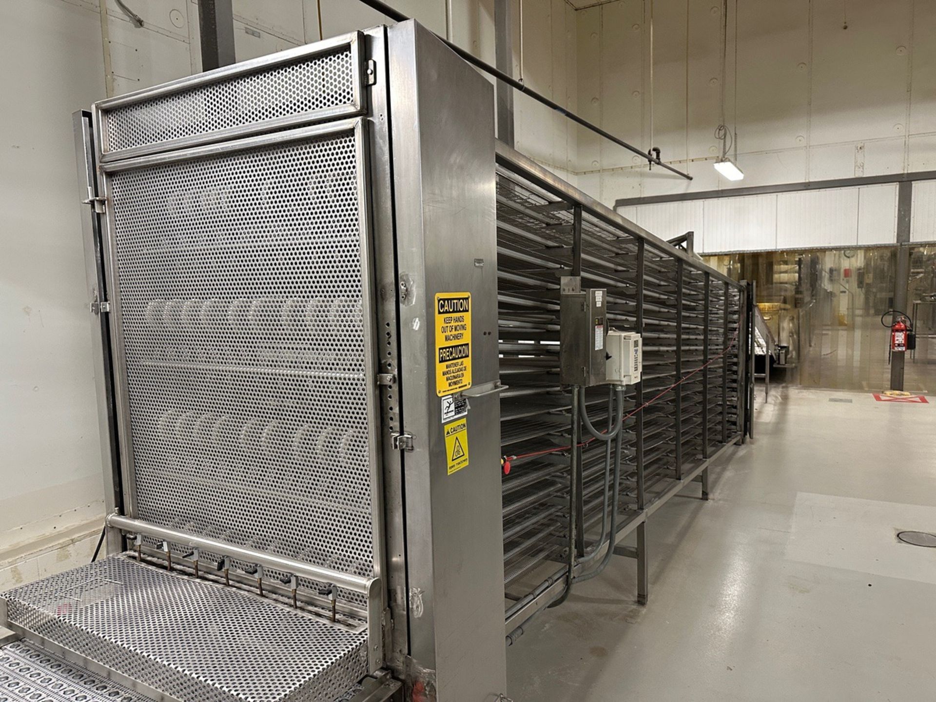 Stainless Steel Cooling Conveyor with 3' Belt Width and Allen-Bradley PowerFlex 70 | Rig Fee $1800 - Image 5 of 8