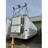 Utility Trailer 53' Reefer Trailer with Added Cooling Units