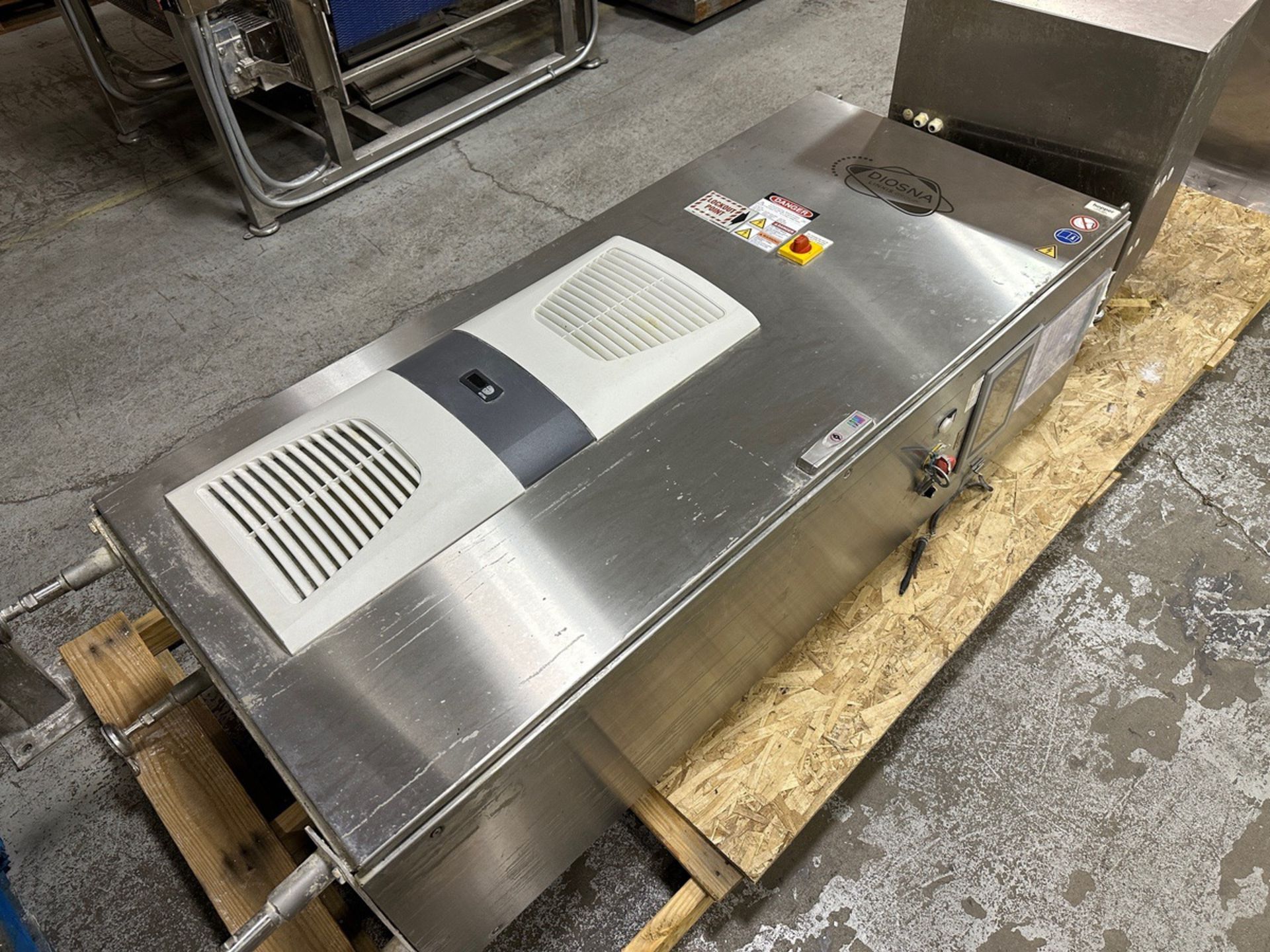 Diosna Stainless Steel Hopper with Bowl Claw, Load Cells and Control Panel - Image 6 of 8