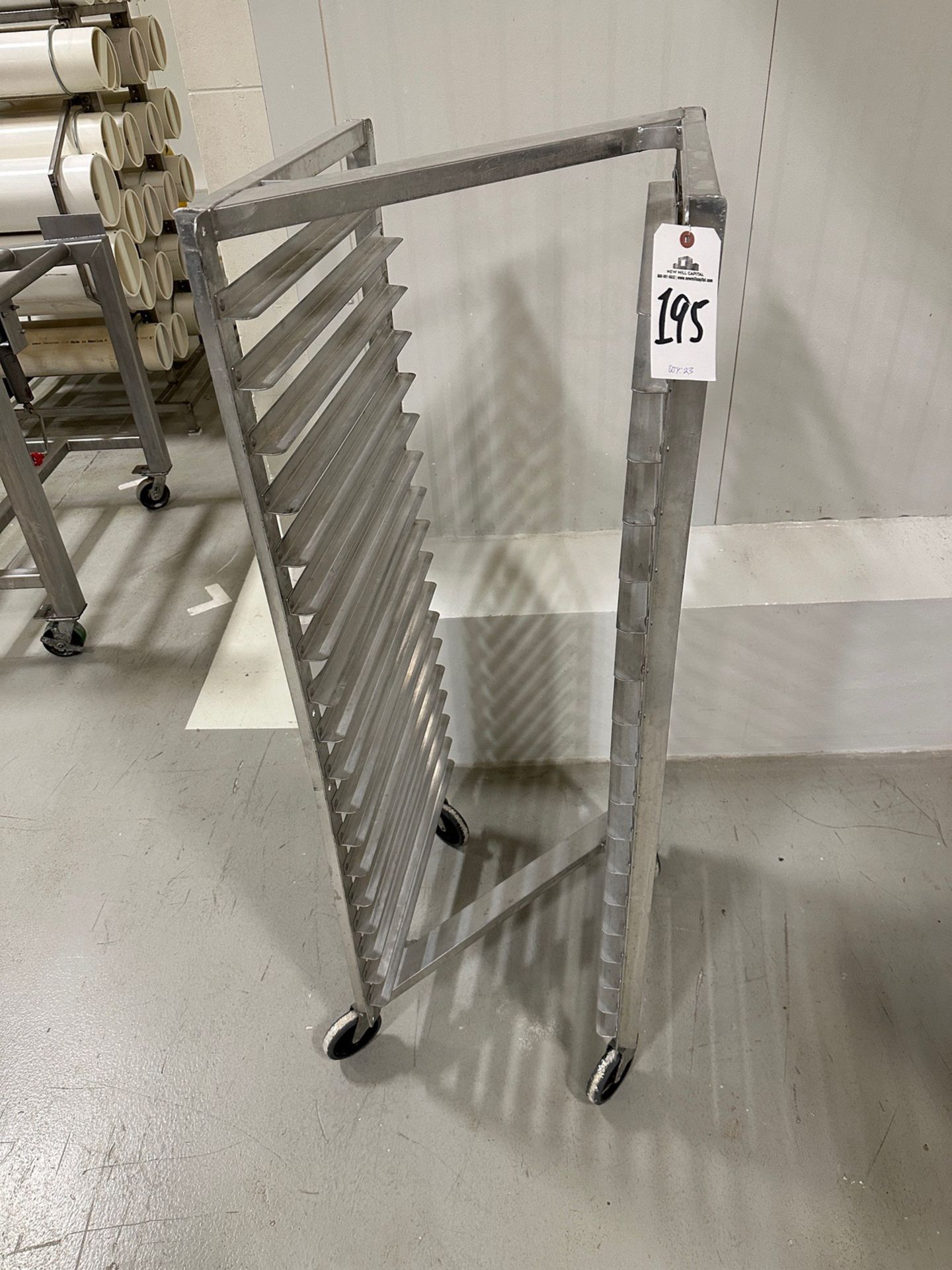 Lot of (23) Aluminum Baking Sheet Carts - Image 2 of 2