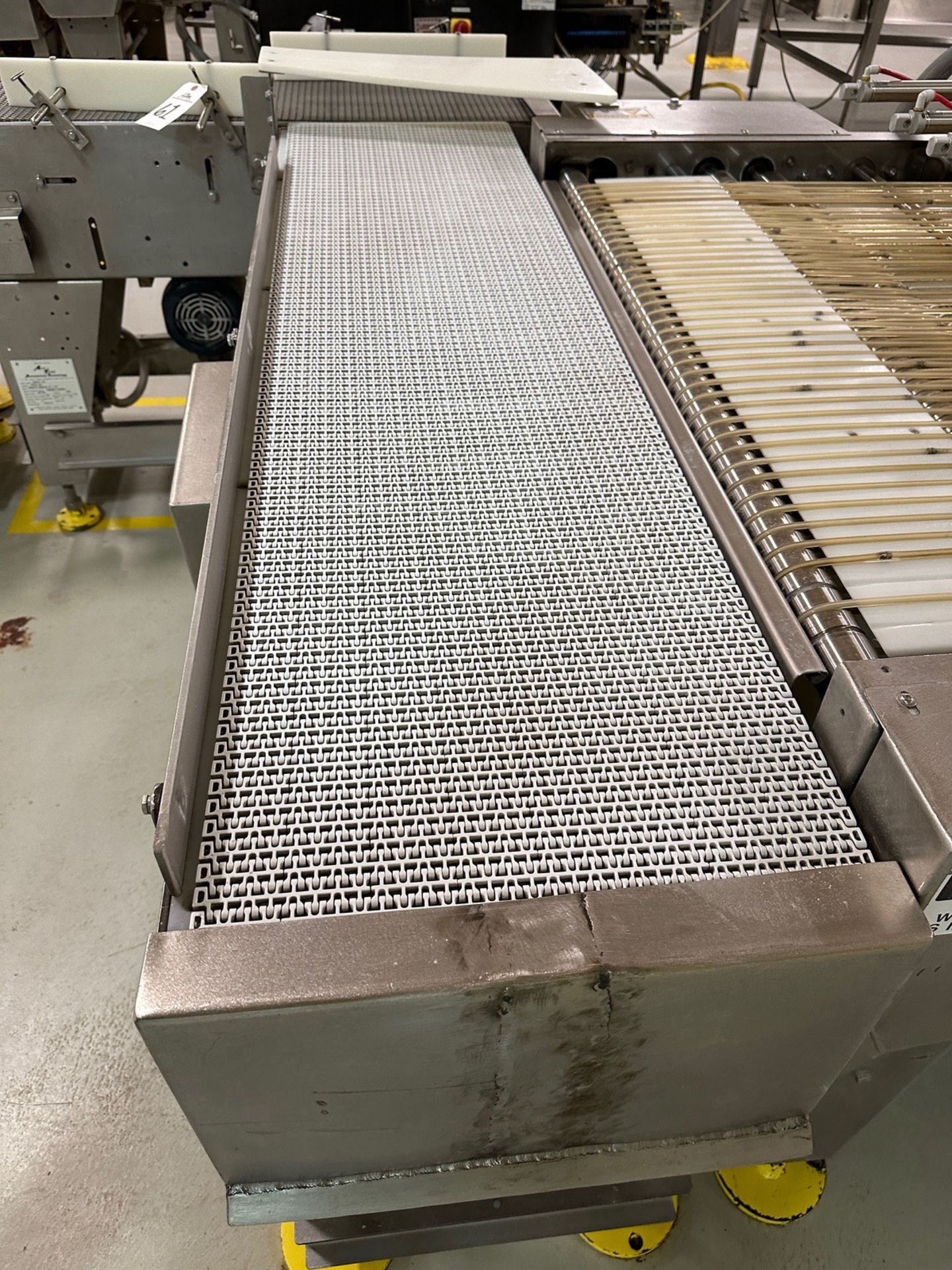 Lot of (2) Arr-Tech Intralox Belt over Stainless Steel Conveyors (Approx. 16" x 4' and 16" x 66") - Image 2 of 5