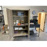 Lot of Storage Cabinet and Strong Hold Workstation