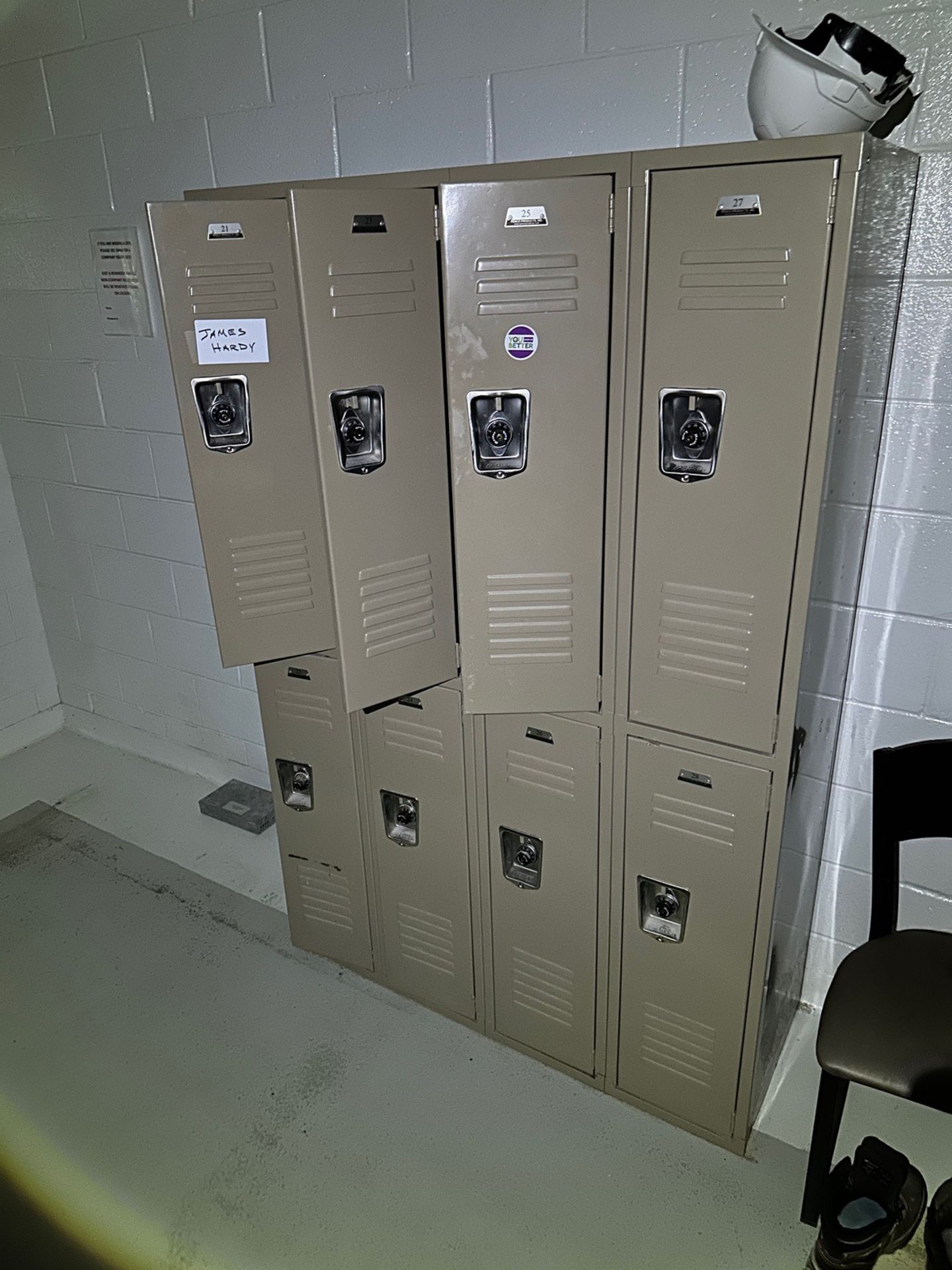 Lot of Employee Lockers | Rig Fee $50 - Image 3 of 5
