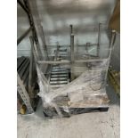 Lot of Stainless Steel Stands and Conveyor Belt | Rig Fee $35