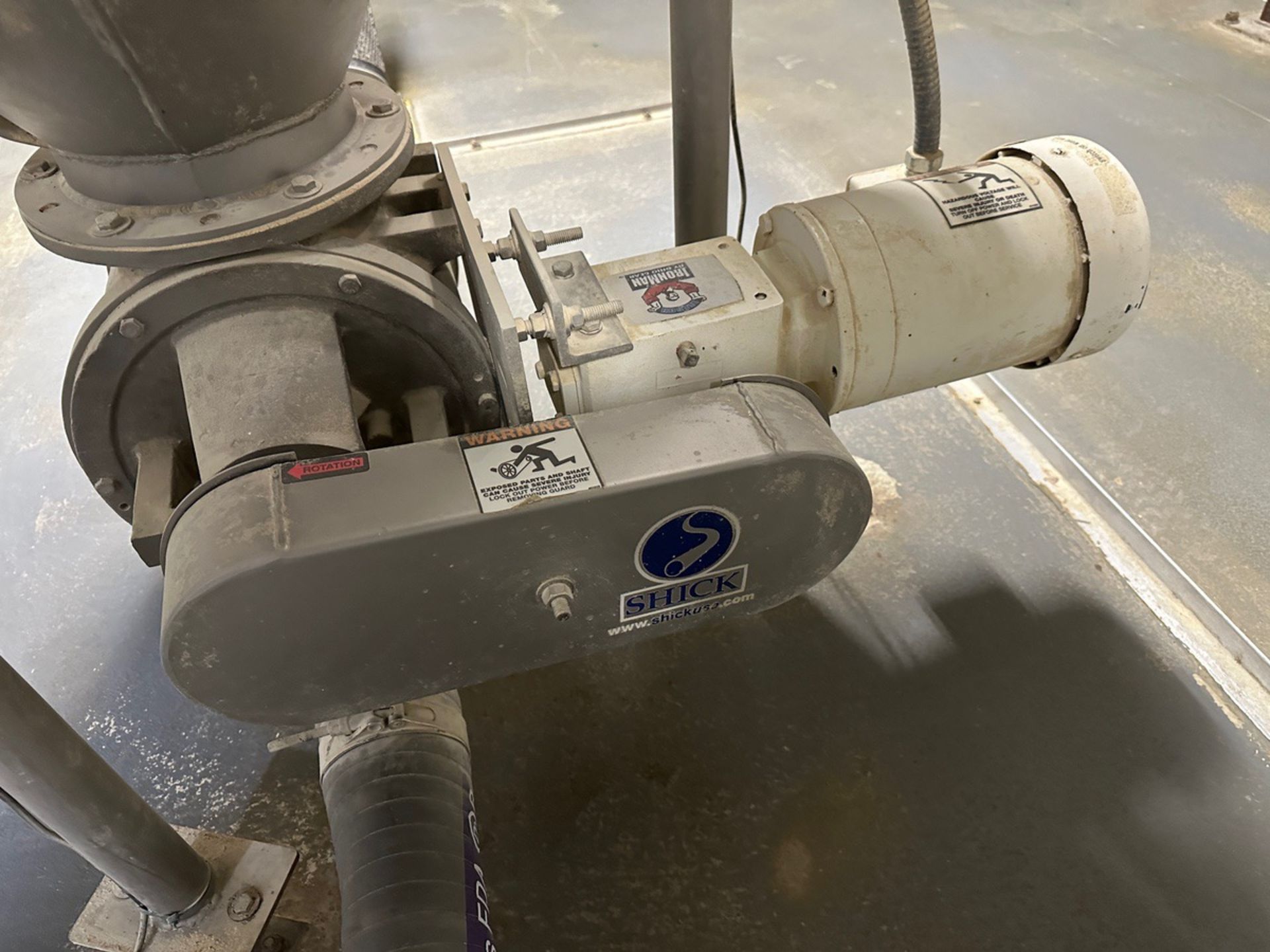 Shick Stainless Steel Hopper on Load Cells with Mettler Toledo DRO and Auger Drive | Rig Fee $500 - Image 4 of 5