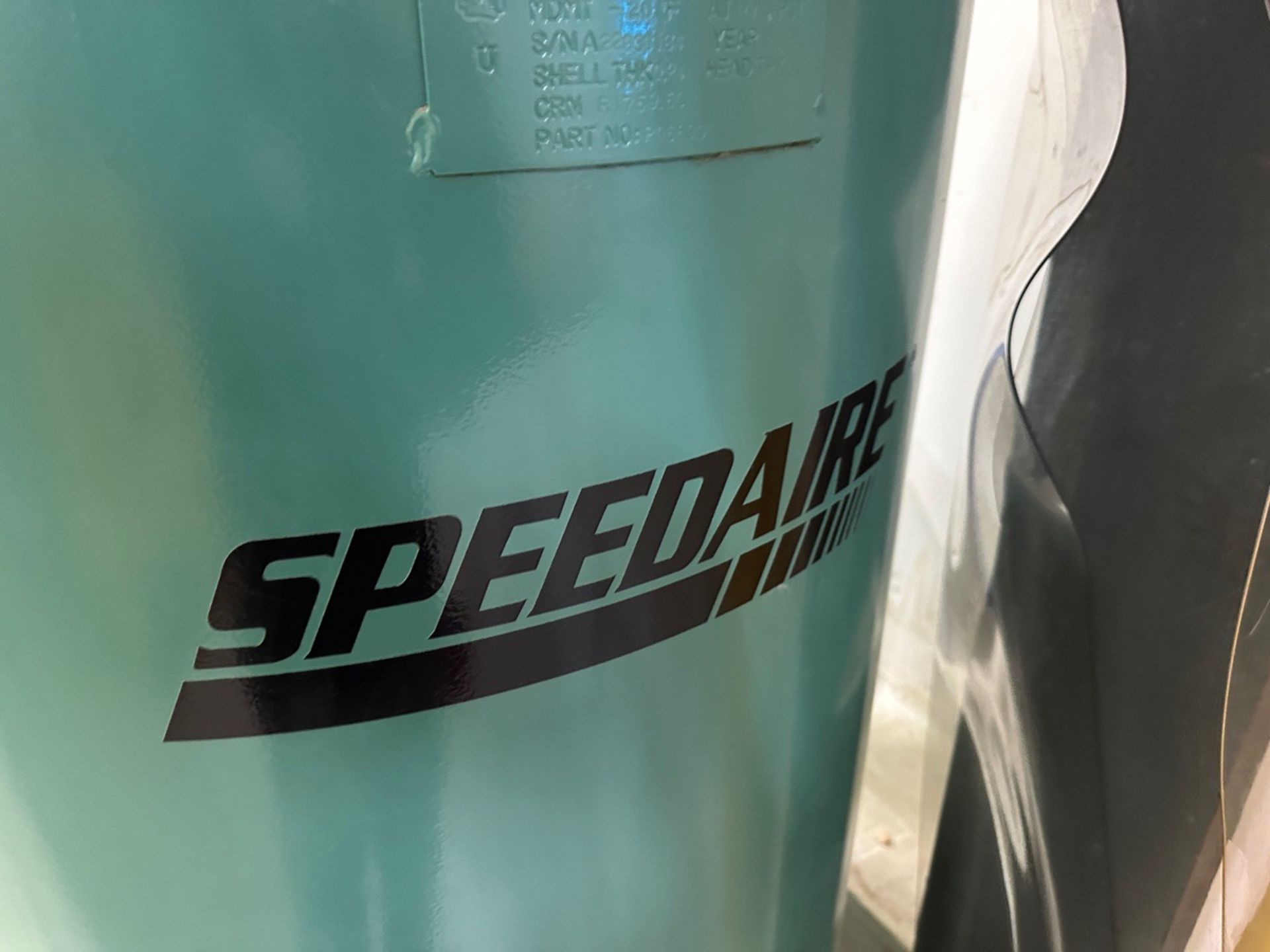 Speedaire Compressed Air Holding Tank (Approx. 30" Diameter and 90" O.H.) | Rig Fee $350 - Image 2 of 3