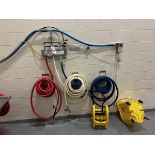 Lot of Chemical Foamers and Heavy Duty Hoses