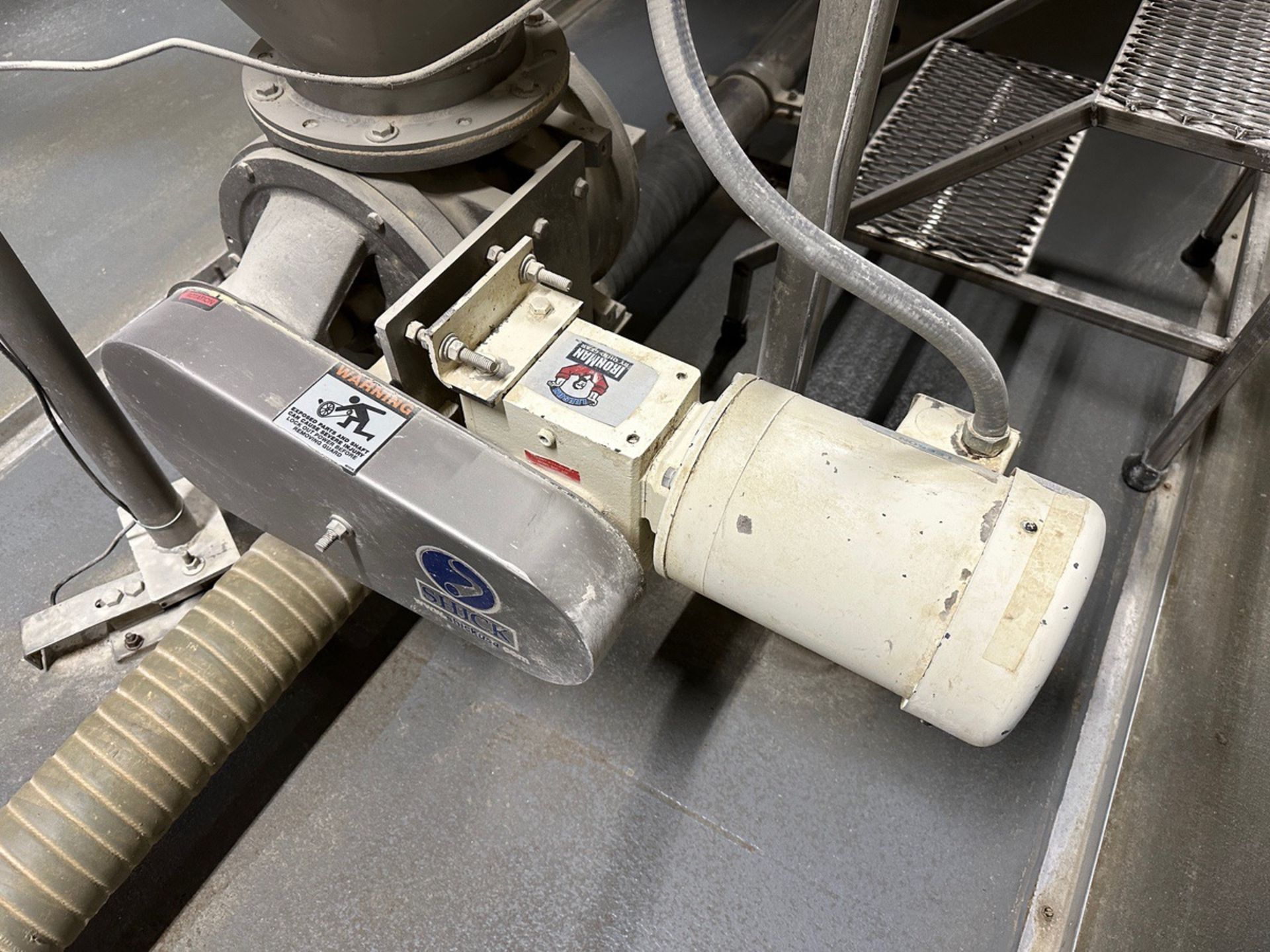 Shick Stainless Steel Hopper on Load Cells with Mettler Toledo DRO and Auger Drive - Image 3 of 4