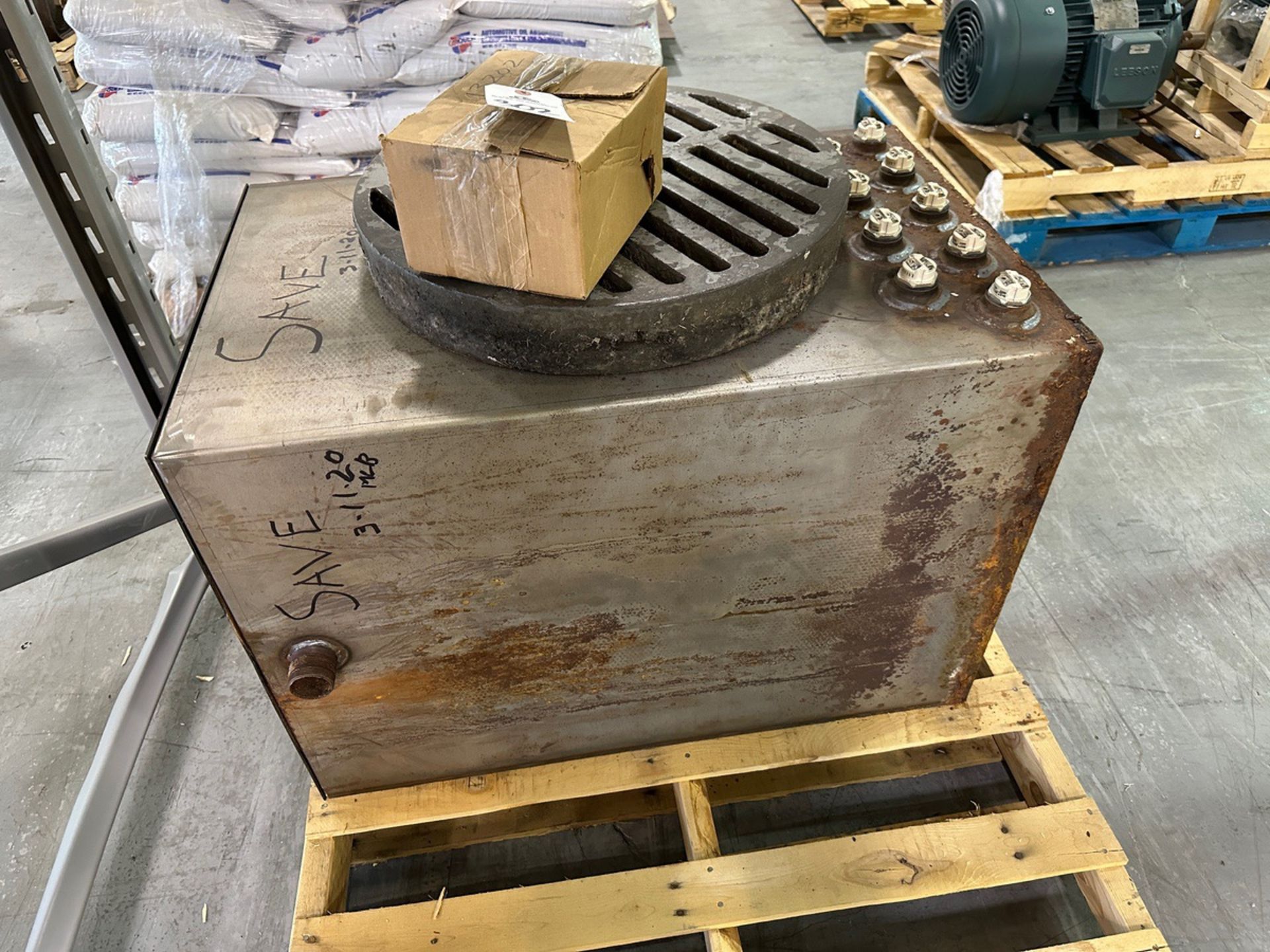 Steel Power Washer Tank | Rig Fee $25