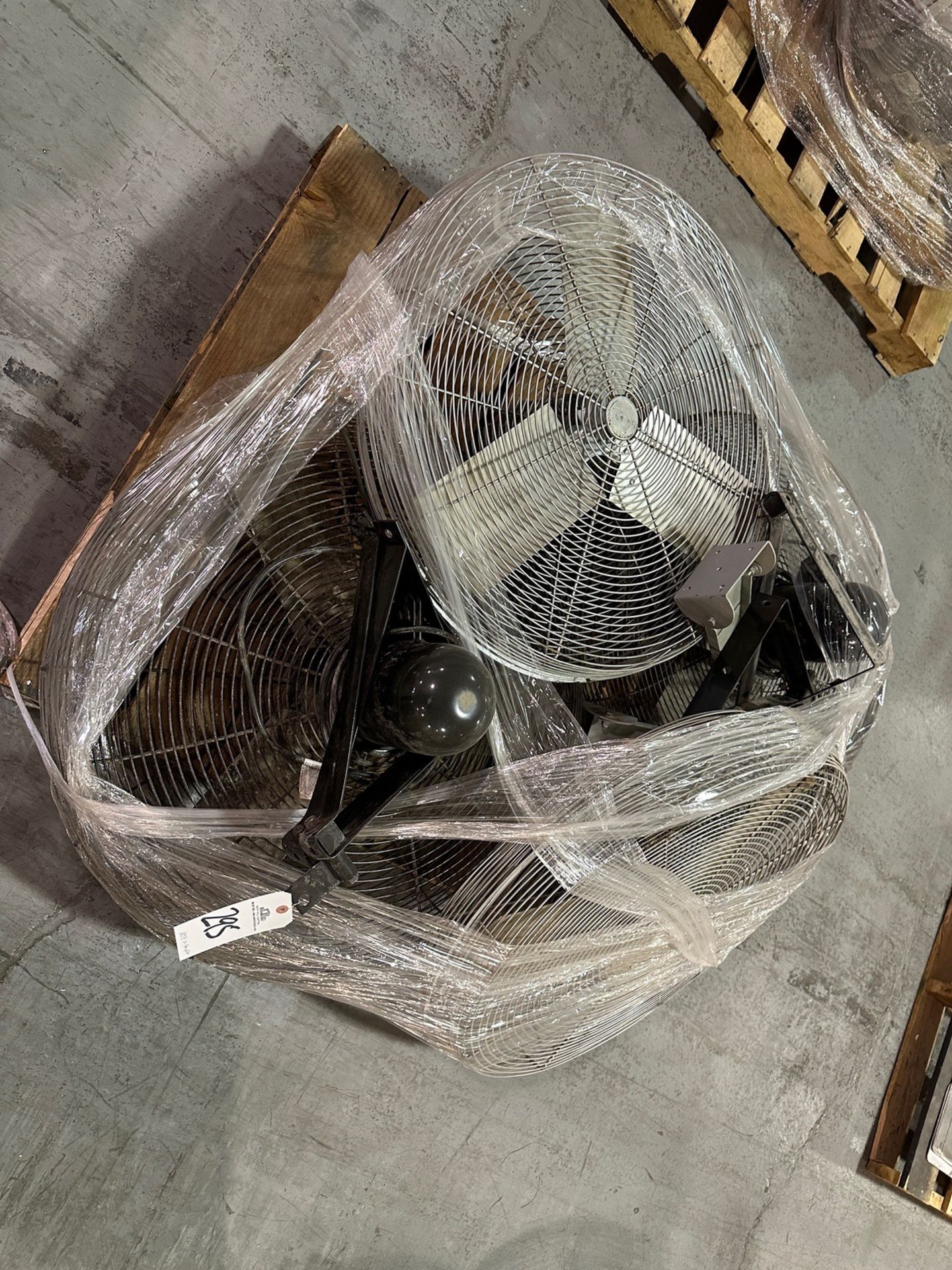 Lot of (2) Pallets of Fans | Rig Fee $35