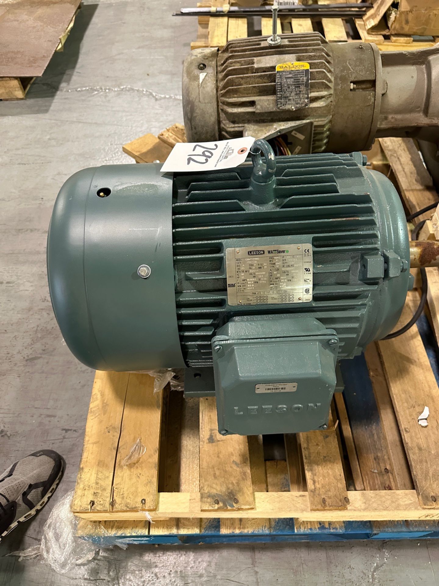 Leeson Wattsaver 25 HP Drive Motor | Rig Fee $35