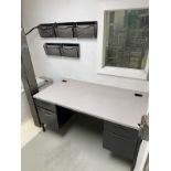 Lot of (2) Offices with Contents and Stools