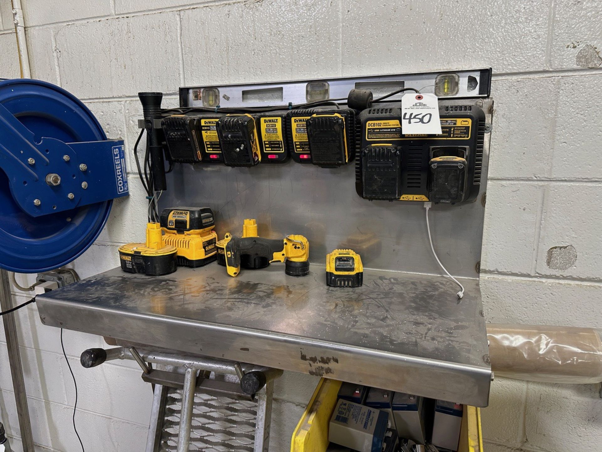 Lot of DeWalt Battery Chargers and Batteries | Rig Fee $20