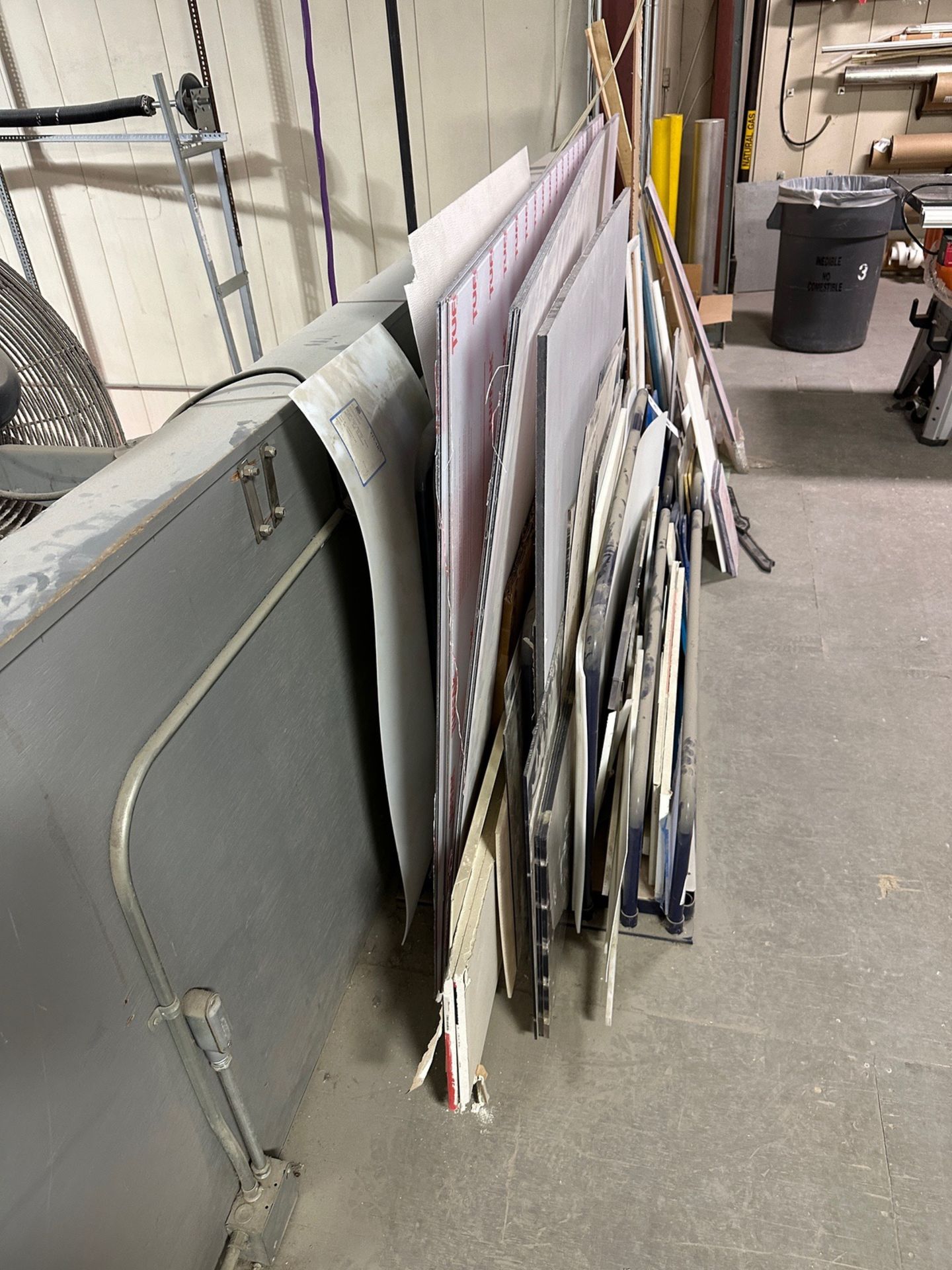 Lot of Plastic Materials and Racks | Rig Fee $450 - Image 2 of 4