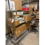 Lot of Assorted Shelving Units and Contents | Rig Fee $500