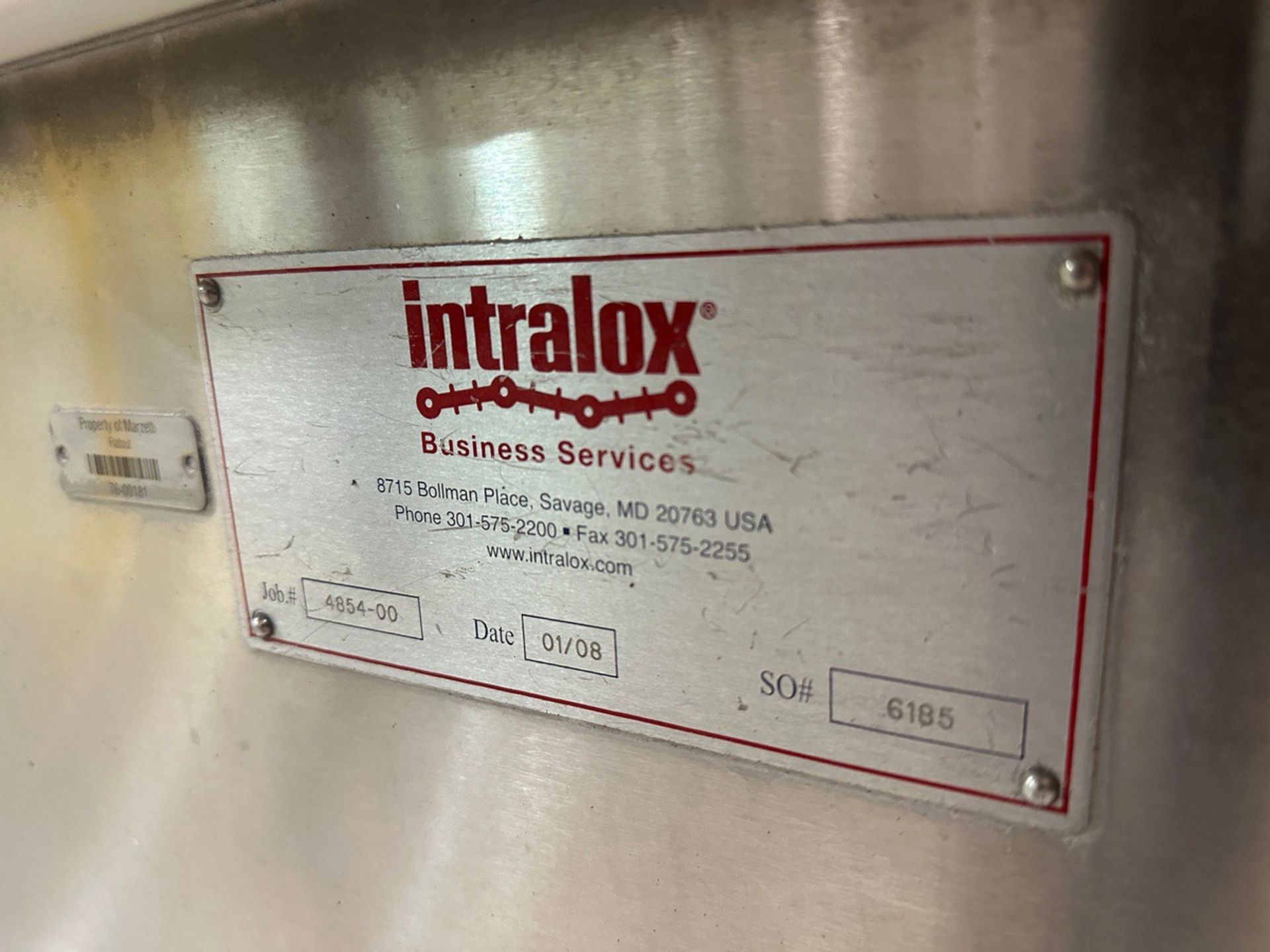Intralox Multi-Directional Roller Conveyor over Stainless Steel Frame (Approx. 40" | Rig Fee $300 - Image 2 of 2