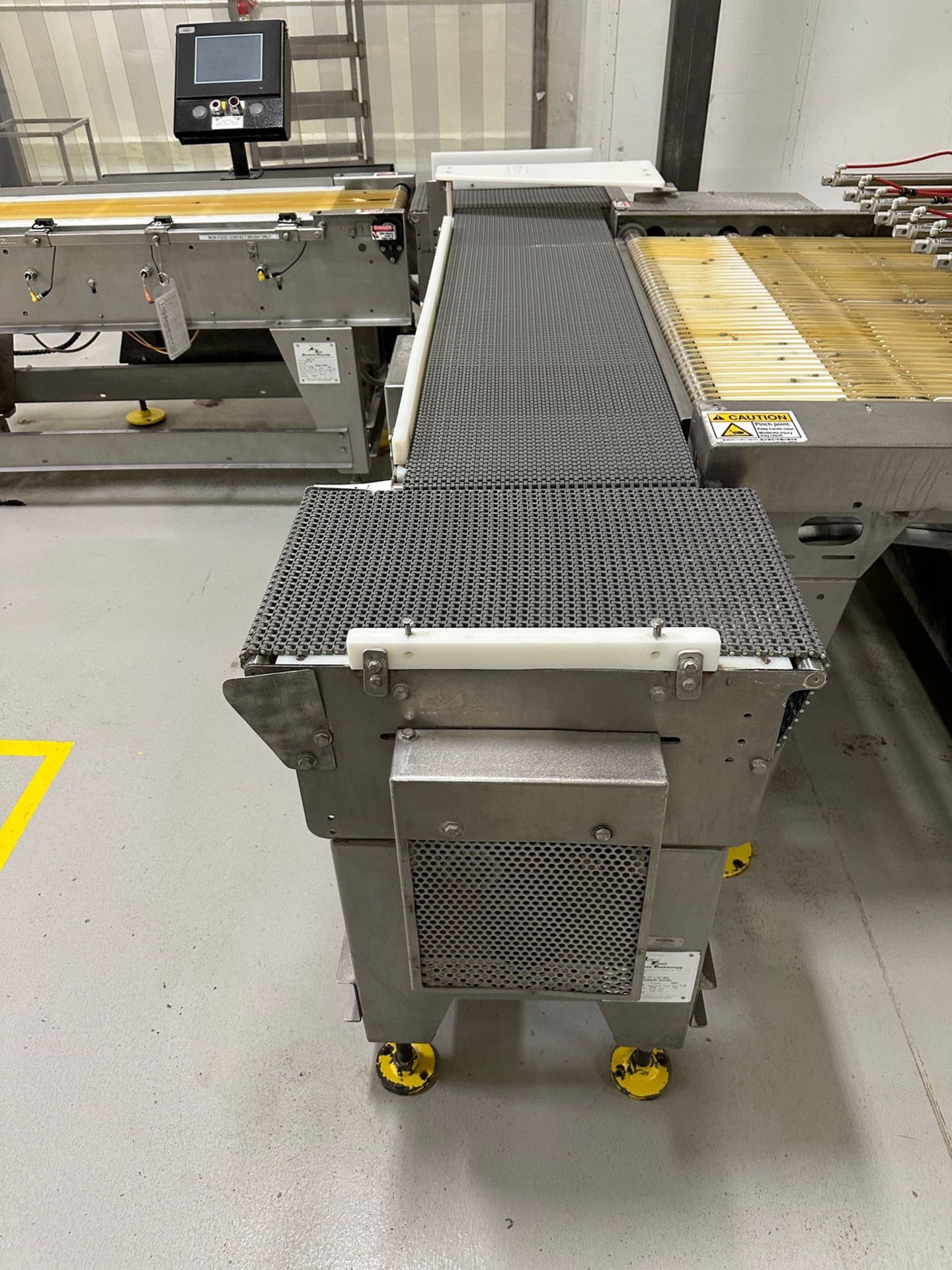 Lot of (3) Arr-Tech Intralox Belt over Stainless Steel Frame Conveyors (Approx. 16" | Rig Fee $200 - Image 3 of 7