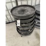 Lot of (31) 55 Gallon Drum Dollies (Tagged as Lots 180 - 185) | Rig Fee $50